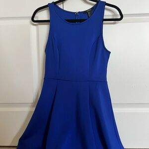 forever 21 blue dress